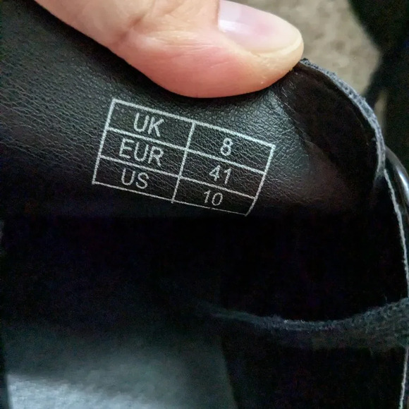 KILLSTAR Platform Spiked Twisted Black Creepers Size 10 NWOB - Picture 7 of 9